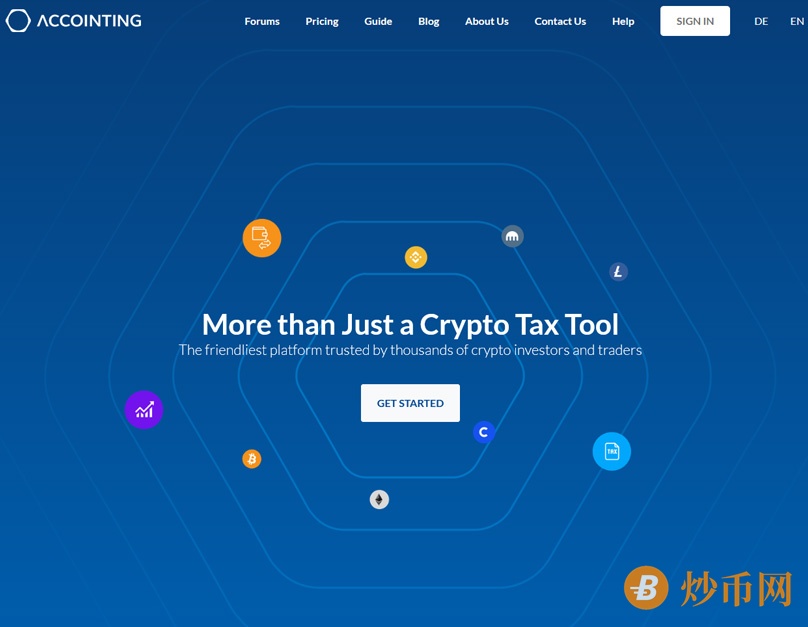 Accointing Homepage