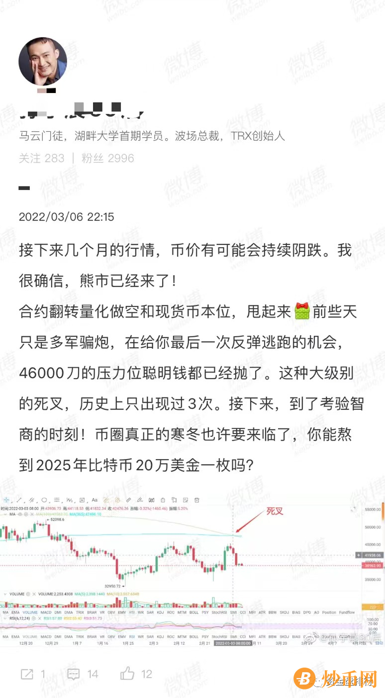 “路印LRC”软跑路，孙割说熊市要来了！！！插图1