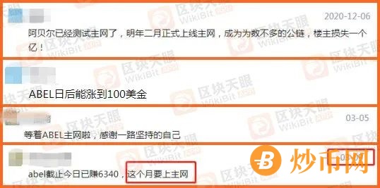 圈百万用户的ABEL币，也说要上主网，结果……插图6