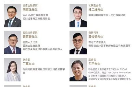 一览香港Web3.0协会理事会成员相关信息