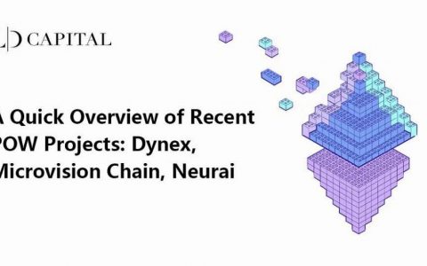 近期 POW 项目快速概览：Dynex、Microvision Chain、Neurai